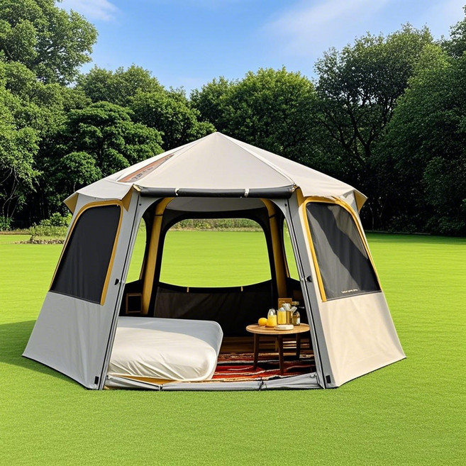 에어텐트 2025 292CM*252CM*165CM 5-8명 아이보리