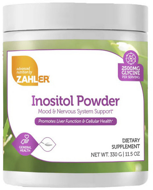 Zahler 肌醇甘氨酸粉 2500mg, 1個, 330g