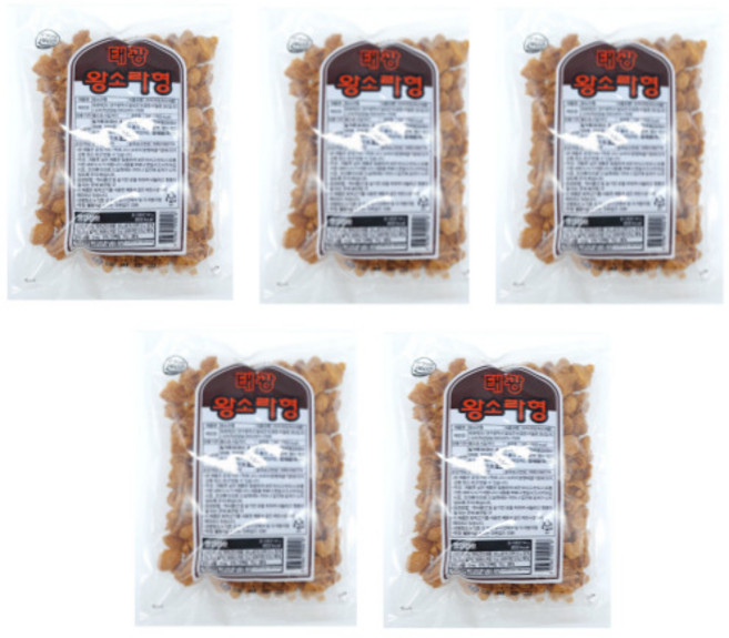 태광 왕소라과자, 5개, 190g