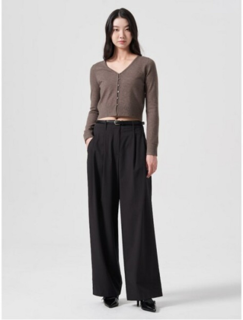 [에잇세컨즈] 투턱 슬랙스 애쉬 (324921OY24)