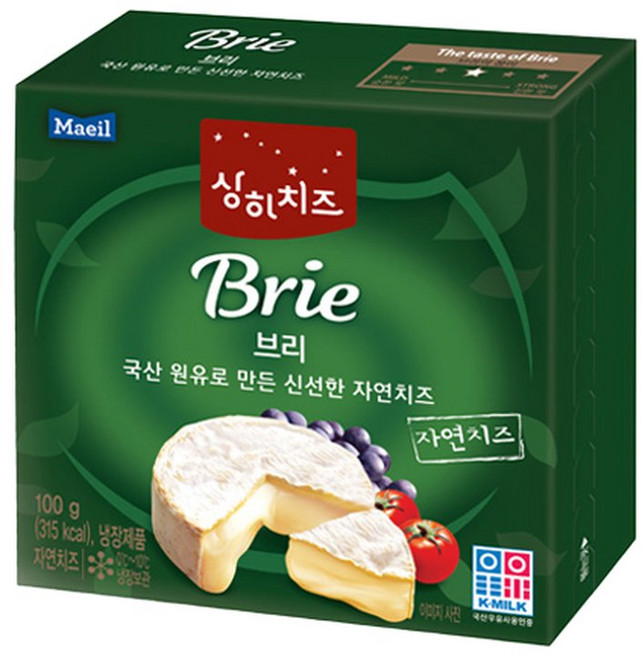 매일 상하치즈 브리치즈 100g 18개/냉장, 18개