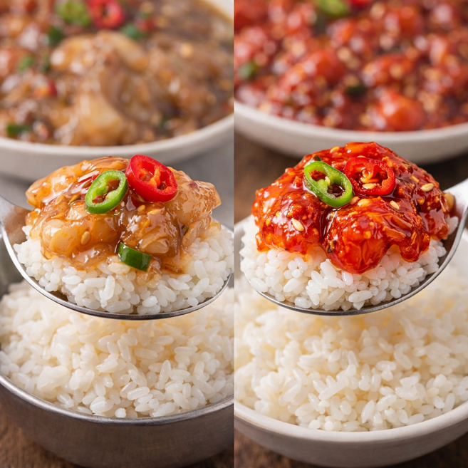 [비비마켓] 연평도 순살게장 HACCP인증 살만 담은 밥도둑 게장, 1개, 간장 250g + 양념 250g