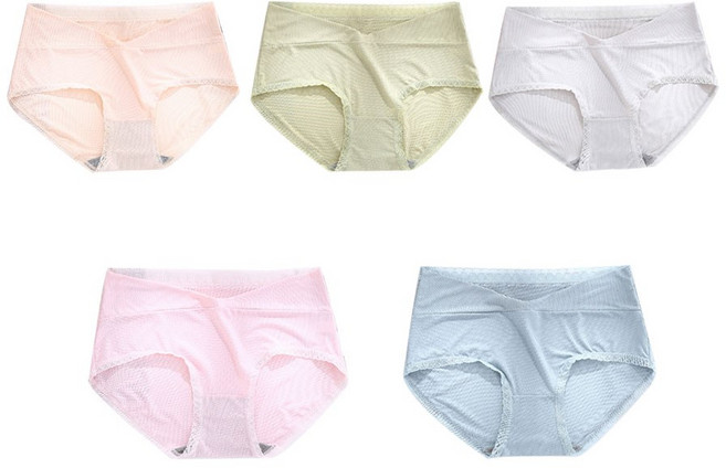 마더라이크 임산부 쿨메쉬 골반팬티 5종세트