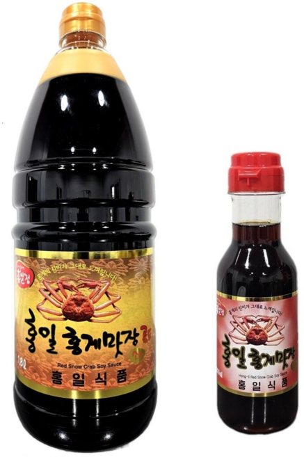 다미향 홍게맛장골드 1.8리터+맛장200ml / 편스토랑 홍일식품, 1세트, 2L