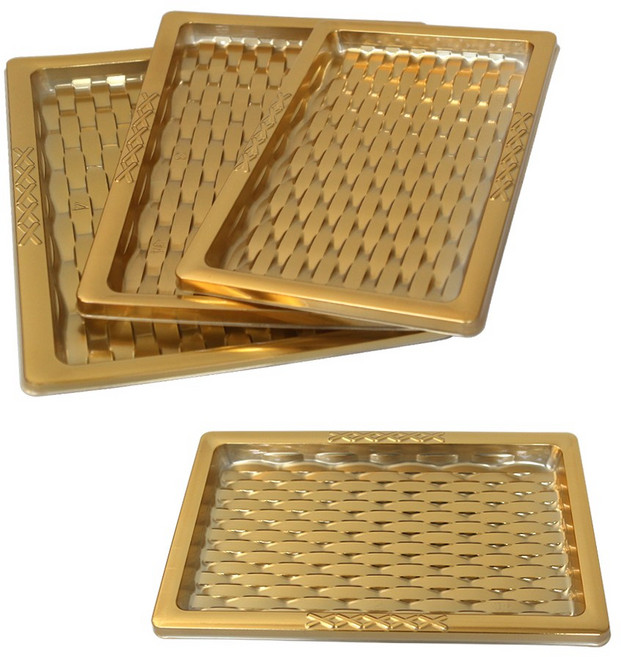 금채반 골드 등트레이 낮음 2호 1박스 100개, 1개