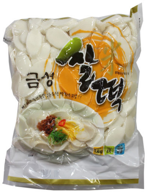 유림식품 (냉장)금성 쌀떡(떡국떡)1.4kg, 1개, 1.4kg