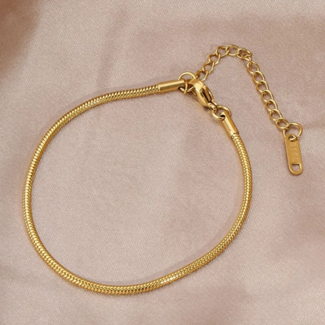 서플라이랩 써지컬스틸 여성용 고급 금팔찌 컬렉션