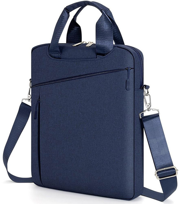 MicaYoung 노트북 케이스 맥북 M2 숄더 슬리브 M3 14인치 M5 M4 프로, N y Blue