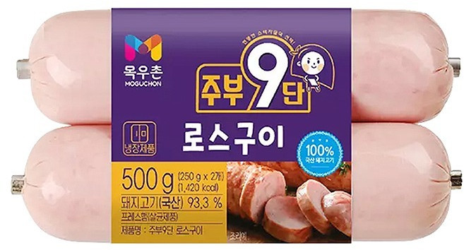목우촌 주부9단 로스구이 500g(250gx2) 1개, 250g