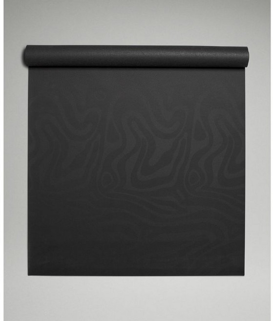 [국내매장판] 룰루레몬 더 트래블 매트 1.5mm *천연 고무 사용 BLK LU9CJIS-0001 249320, Black, One Size