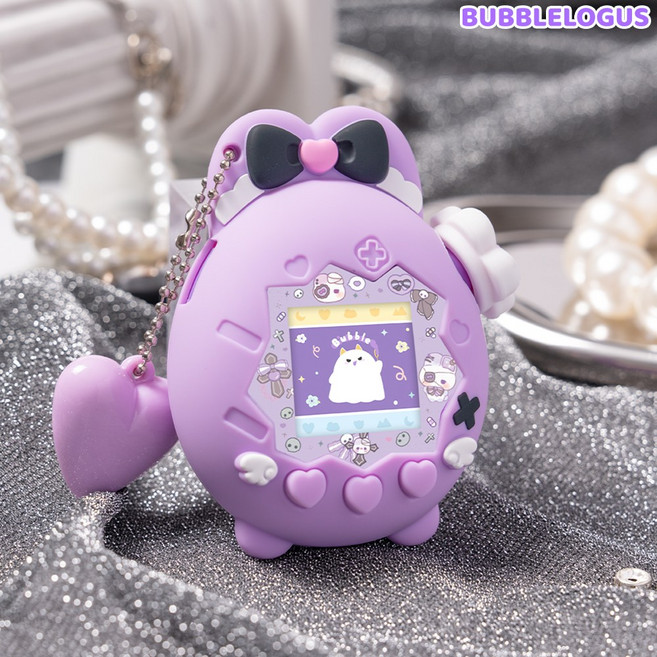 다마고치 파라다이스 케이스 엔젤바니 세트 버블로거스, 퍼플