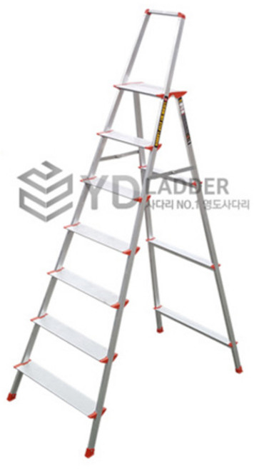 라이콤 스텝피핸디 7단 A형 사다리 와이드발판, 스텝피핸디-07