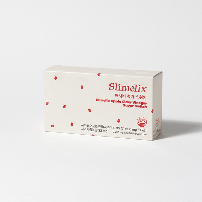 슬리멜릭스 애사비 슈거 스위치, 1박스, 30회분