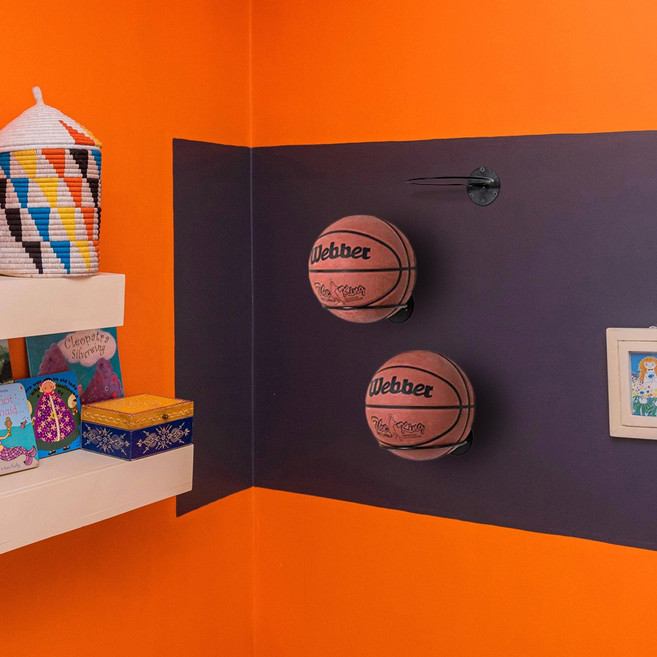 농구공 보관 거치대 벽걸이형