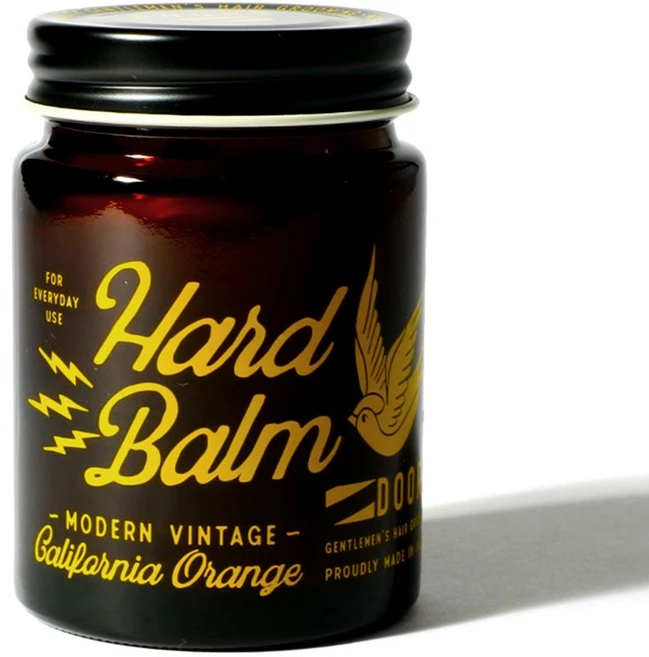 [BEST 내츄럴 스타일링 제품] 도어스 비치오렌지 하드밤 80g 포마드 남성 헤어왁스, 1개 - 쿠팡