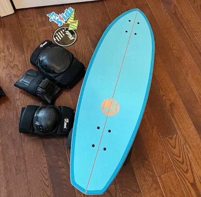 Slide 陸地衝浪板 陸地滑板 初學者成人兒童男女適用, 如圖所示, 1個