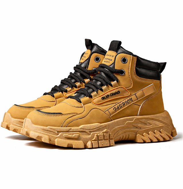 차쿠 남성 가을 겨울 캐주얼 워커 사막화 전술화 캠핑화 낚시 아웃도어 캐주얼 신발 부츠