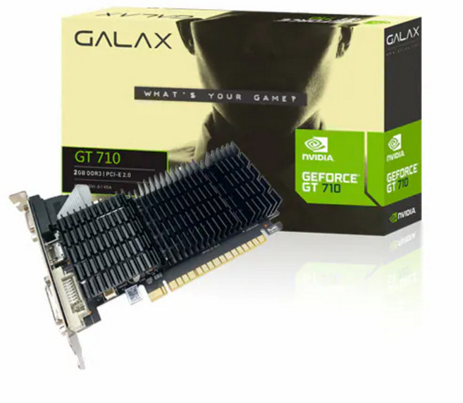 갤럭시 갤럭시 GALAZ 지포스 GT710 D3 2GB LP 무소음