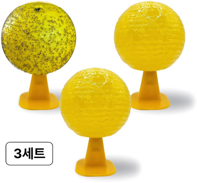 드라마벨류 뿌리파리퇴치 날파리 초파리 트랩, 3개