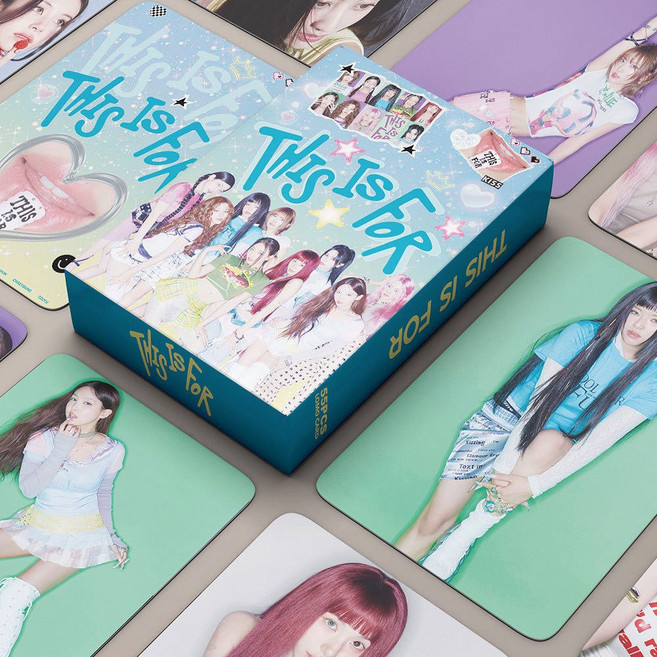 트와이스 TWICE twice THIS IS FOR앨범포토카드 this is for 응원 LOMO포토카드 나연쯔위지효다현모모사나채영정연미나 Nayeon ZIUYU 트와이스포토카드, 트와이스 포토카드 55장