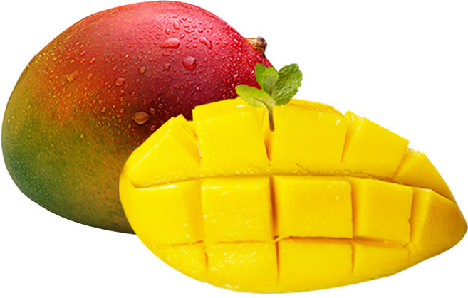 고당도 제철 수입 과일 항공직송 브라질 애플망고, 1박스, 4kg(9과 내외)