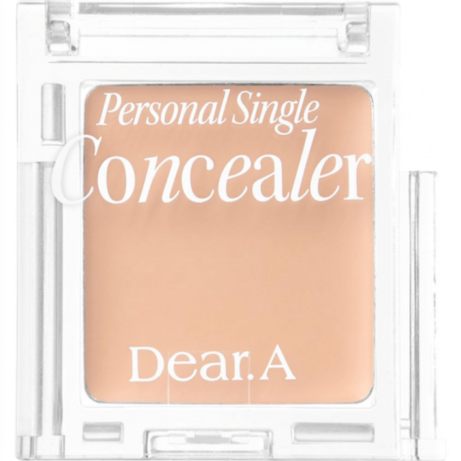 디어에이 퍼스널 싱글 컨실러, 01 포슬린, 1개