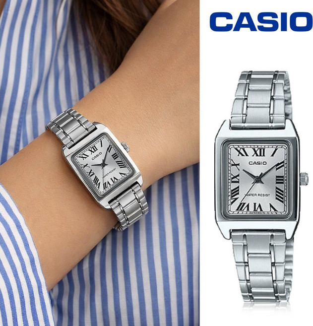 카시오 여자시계 18종 클래식 스퀘어 사각 LTP-V007L LTP-V007D 가죽시계 메탈시계 지코스모