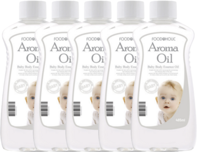 (2개)푸드어홀릭 아로마오일 베이비 465ml/리치, 465ml, 5개