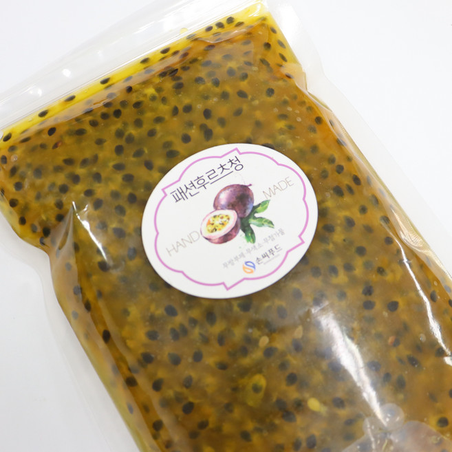 대용량 수제청 과일청 패션후르츠 레몬 자몽 카페수제청 1kg 2kg, 패션후르츠청, 1개, 1개입