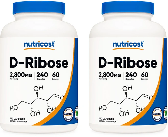 뉴트리코스트 D-리보스 2800mg 240캡슐 2병, 240정, 2개 - 쿠팡