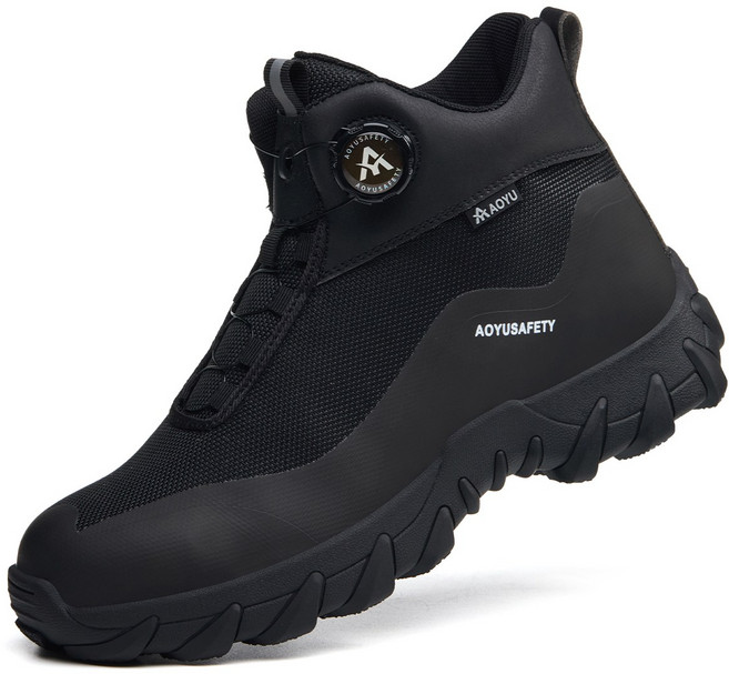 Frokom 경량 남자 방한 안전화 발편한 발볼넓은 현장 작업화 6인치 편안한 다이얼 안전화