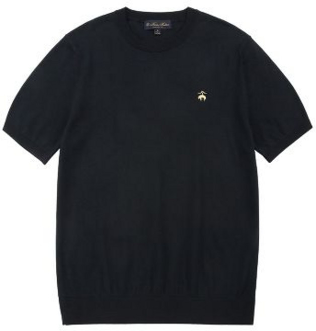 브룩스브라더스 코튼 실크 크루넥 스웨터 블랙 (BBWRMB1011UES) 매장정품 248006