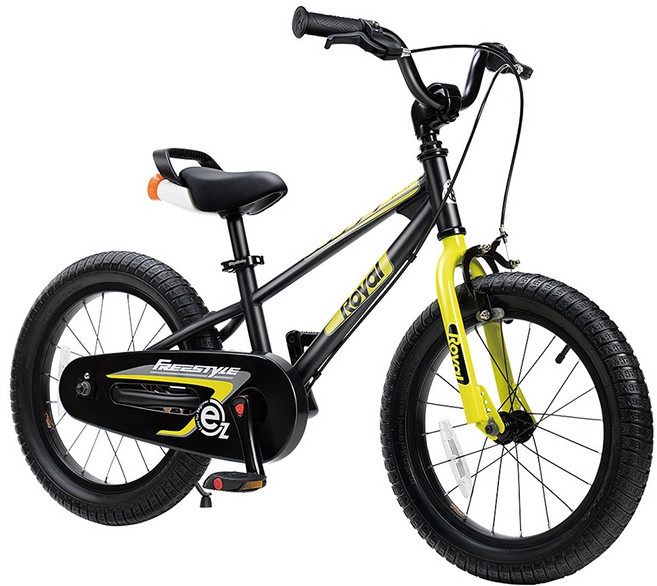 Royal 14吋兒童自行車, 黑色, 1個