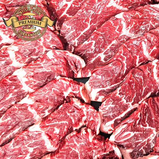 [초이스 등급 토시살] 미국산 초이스 등급 명품 토시살 귀한 특수부위 소고기 캠핑용 고기 최고급 토치살, 1박스, 1kg