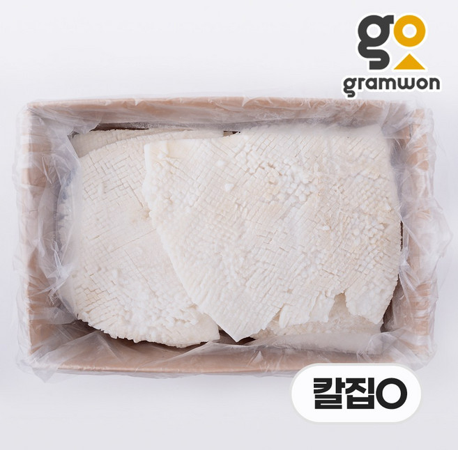 대왕오징어 몸살 3kg 칼집 몸통 손질 냉동 오징어, [냉매무료]오징어몸살(칼집O) 3kg+드라이, 1