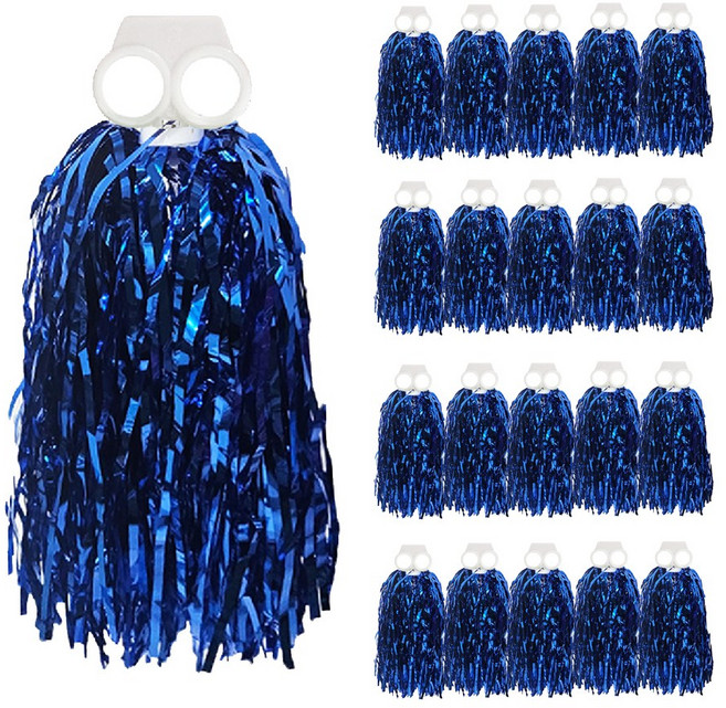 [메잌미] 치어리더 응원수술 10쌍 (20입), 블루