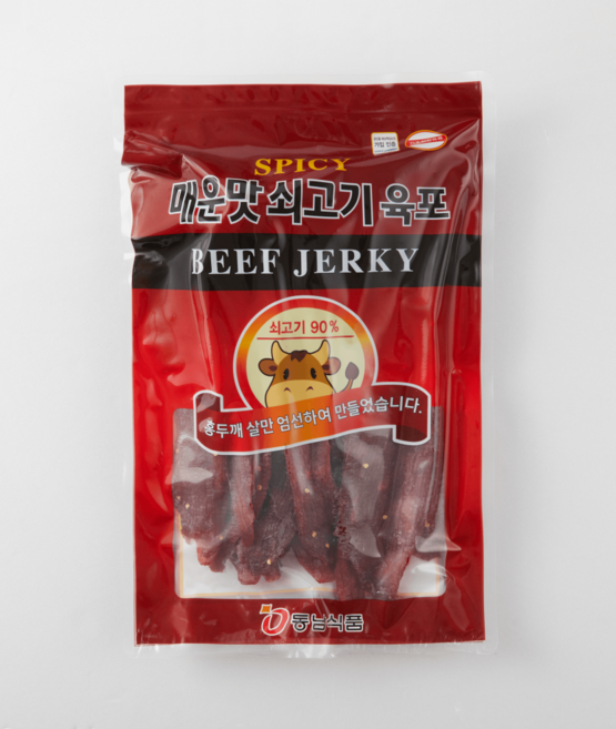 동남 쇠고기 육포 매운맛 650g, 1개