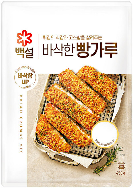 백설 빵가루, 450g, 1개