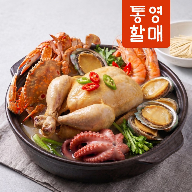 덕이네 푸짐한 명품 해신탕 3인분, 1개, 2kg