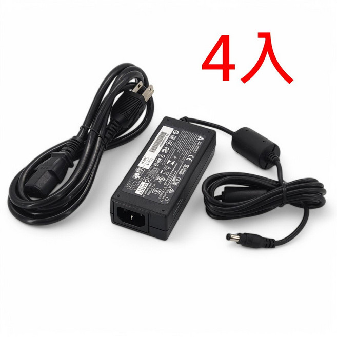 Delta 台達電子 65W 12V 5.417A 變壓器, 1個, 4入