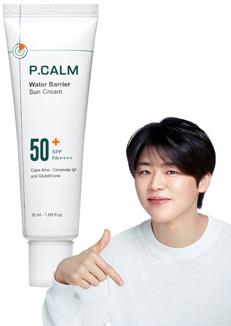 피캄 워터베리어 수분진정 선크림 SPF50+ PA++++, 50ml, 1개