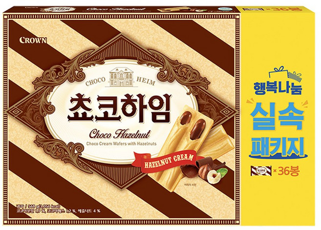 크라운 쵸코하임, 568g, 5개