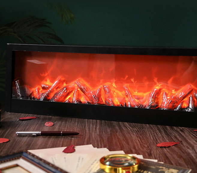 LED 불멍 무드등 벽난로 모닥불 대형 램프, 혼합색상