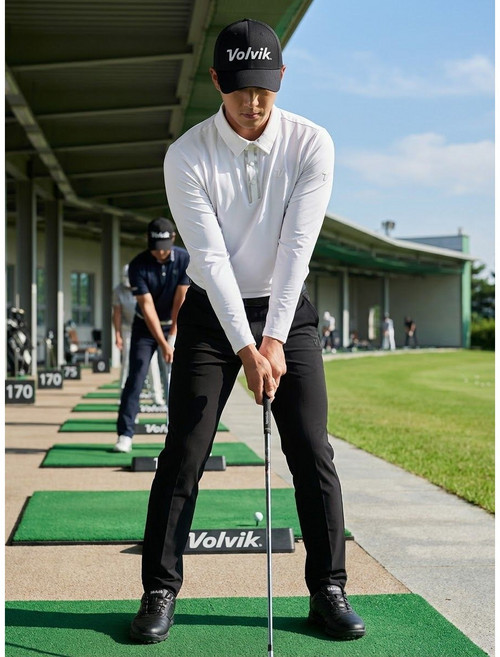 볼빅 26 S/S [STD] 남성 면터치 BASIC 제에리 긴팔 티셔츠 VMTSQ271 OW