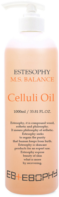 에스테소피 M.S밸런스 셀룰라이 바디 마사지 오일, 1개, 1L