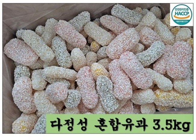 다정성한과 3.5kg 혼합유과, 1개