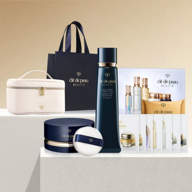 트렌스루센트 루스 파우더 N M 스몰 + 코렉팅 크림 베일 세트 190068, 1 라이트190068, 1