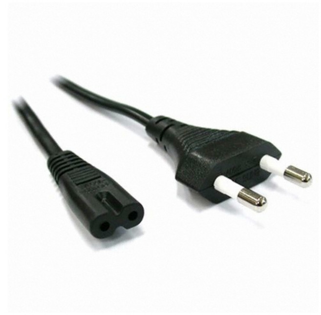 강원전자 강원전자 NETmate 220V 전용 8자 파워 케이블 0.6m /케이블류, 1개