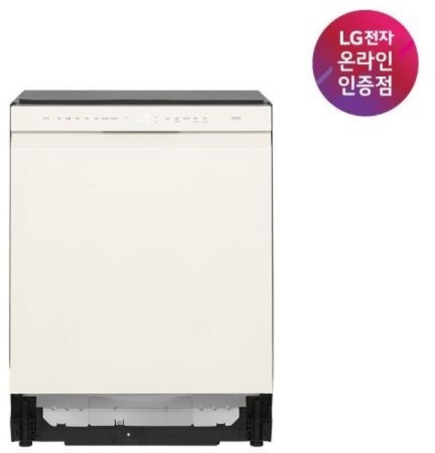 (LG전자) DIOS(디오스) 식기세척기 오브제컬렉션 12인용 빌트인 (네이처베이지/DUE1BGLE), 방문설치, DUE1BGLE, 네이처베이지