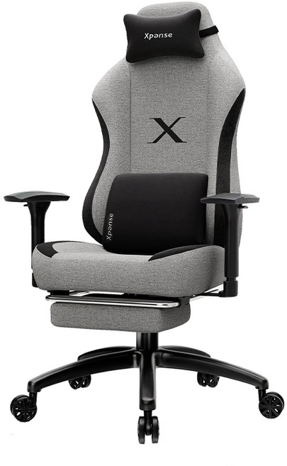 Xpanse 龍鱗減壓層高背支撐可調式辦公椅 電腦椅 電競椅, X3幻灰Pro-升降扶手